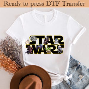Disney Star Wars  DTF Transfer ,Star Wars Group Dtf,Star Wars Characters,Star Wars Land DTF ,Star Wars Transfer ,Disneyland Trip DTF