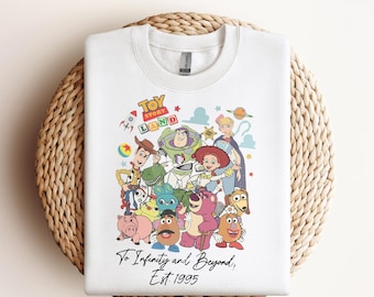 Toy Story Land DTF Transfer, Disney Pixar Dtf, Disneyland Matching Shirt, Disney Woody Jessie Buzz Lightyear Dtf, You've Got A Friend In Me