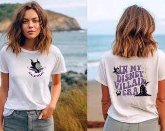 Transferencia DTF de villano de dos caras, DTF maléfica, En mi era de villano Dtf, Villano Dtf, Villian listo para presionar, Reina Malvada Dtf, Transferencia Ursula