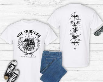 Retro The Thirteen Throne Of Glass DTF Transfer,Two Sided,We Are The Thirteen Shirt,Until The Darkness Claims Us Dtf, Tog Manon Dtf Transfer