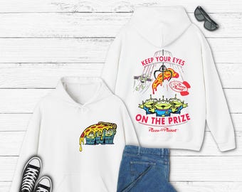 Ready to Press Toy Story Aliens DTF Transfer, Pizza Planet Dtf Transfer , Pizza Lover DTF, Toy Story Aliens Shirt, Pizza Planet Aliens DTF