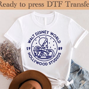 Walt Disneyworld DTF Transfer, Disney Ready To Press, Magical Kingdom Transfer,Epcot Heat Transfer,Disneyland Trip Family Group DTF Transfer