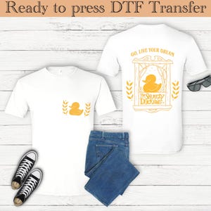 Snuggly Duckling DTF Transfer, Vintage Dtf, Front & Back Snuggly Duckling, Brewing Tangled Dtf , Inspired Dtf Transfer, Tangled Movie Gift