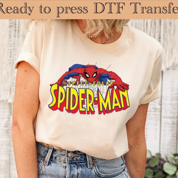 Spiderman  DTF Transfer,Spiderman DTF ,Spiderman Transfer DTf,Spiderman mask Ready To Press, Spring Transfer