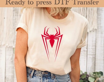 Spiderman  DTF Transfer,Spiderman DTF ,Spiderman Transfer DTf,Spiderman mask Ready To Press, Spring Transfer