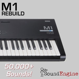 50,000+ Korg M1 M1r Sound Patch Program Library - Instant Download - The Most M1 Sounds