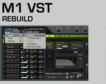 30,000+ Korg M1 VST VSTi Synth Sound Patch Program Library - the Most M1 VST sounds!