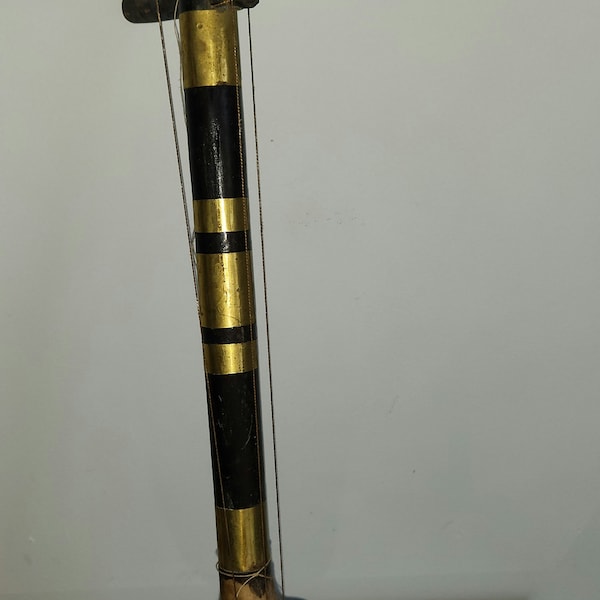 Instrument de musique guembri guinbri bois tortue