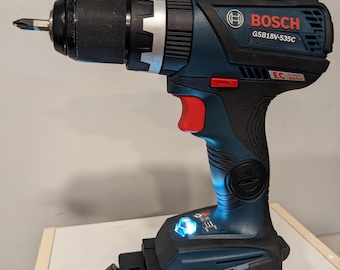 Adaptador de batería DeWalt de 20 V a herramienta Bosch de 18 V (fabricado en EE. UU., impreso en 3D)