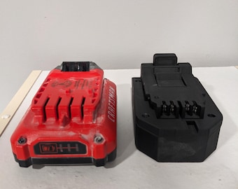 Adaptador de batería Craftsman de 20 V a herramienta DeWalt de 20 V (fabricado en EE. UU., impreso en 3D)