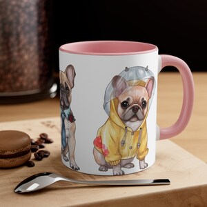 Custom Pet Mug, French Bulldog Mug, Frenchie lover, Gift for Best Friend, animal lover, Work coffee Mug, Gift for sister, gift for mom
