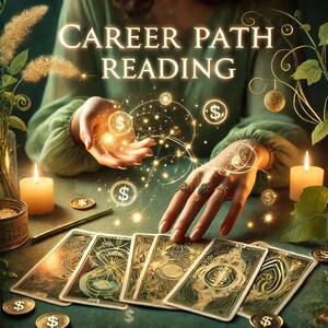 Cheminement de carrière Lecture de tarot de 10 cartes Lecture de clarté de carrière | Trouvez votre correspondant | Offres d'emploi | Orientations en matière de changement de carrière