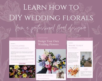 Guía de flores para bodas: Diseño y selección (Descarga PDF)