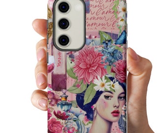 Coquette Collage Phone Case, Cute Aesthetic,  Scrapbook Phone Case, iPhone 15 14 13 12 11 Pro Max 8 Plus X, Samsung Galaxy S23 S22 S20 Ultra