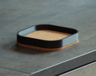 Bandeja organizadora modular pequeña, organizador magnético de PLA para el hogar y la oficina.