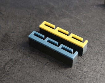 Desk Cable Clips (Set of 2): Modern Bioplastic Cord Organizer