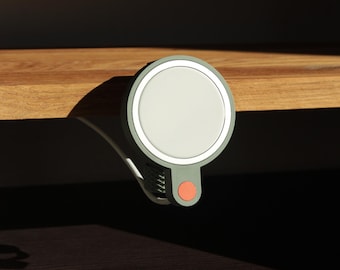 NODO Lite - Support de serrage MagSafe | Accessoire d'organisation du bureau et de configuration de l'espace de travail