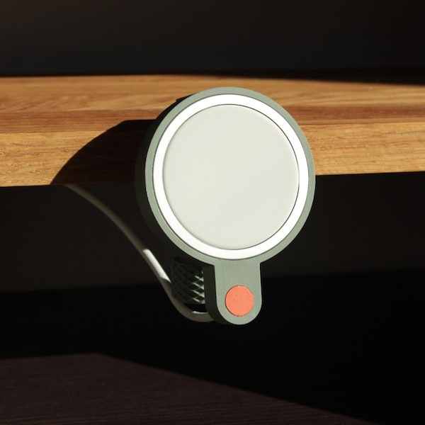 NODO Lite - Abrazadera para soporte MagSafe / Accesorio para organizar el escritorio y configurar el espacio de trabajo