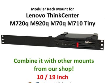 Support de montage en rack pour armoire réseau domestique Lenovo ThinkCenter M720q Tiny Server