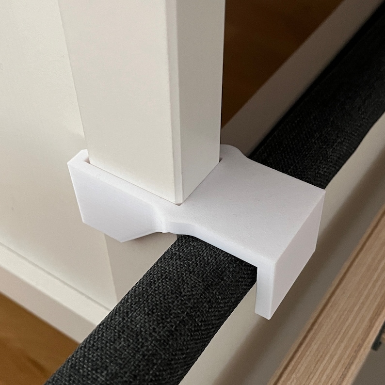 Babybett Verbinder Adapter Klemme Beistellbett für Ikea Malm an Sundvik Smagöra Sniglar Gilliver zdjęcie 5