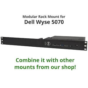 Rack mount for Dell Wyse 5070 Server Home Lab network cabinet