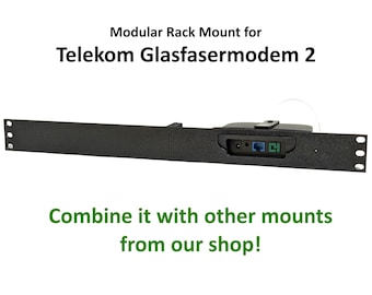 Support de montage en rack pour modem fibre optique Telekom 2