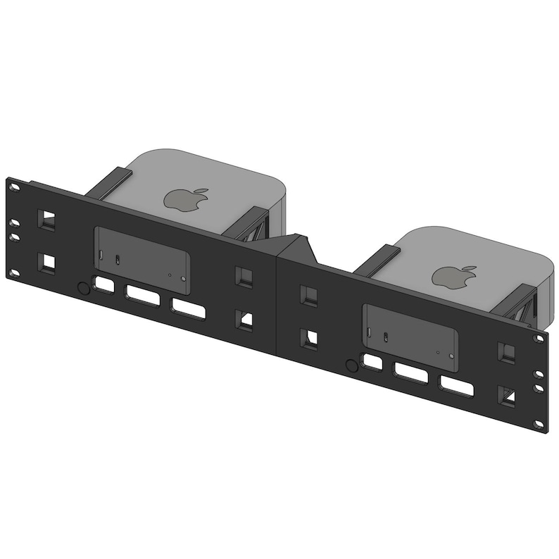 Rack Mount for Apple Mac Mini M4 / M4 Pro 2024 Cluster Home Lab - Etsy