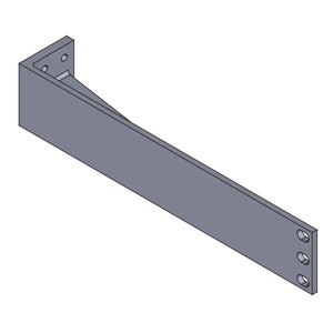Rack Mount 19" 1U 1/2 Cover