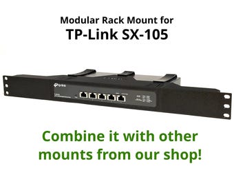 Support de montage en rack pour TP-Link TL-SG108-M2 TL-SX105 ER7206