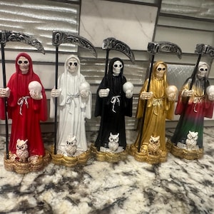 Santa Muerte 4 inch tall