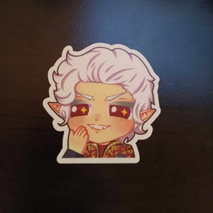 Baldur&#39;s Gate 3 Waterproof & UV Resistant Astarion Sticker