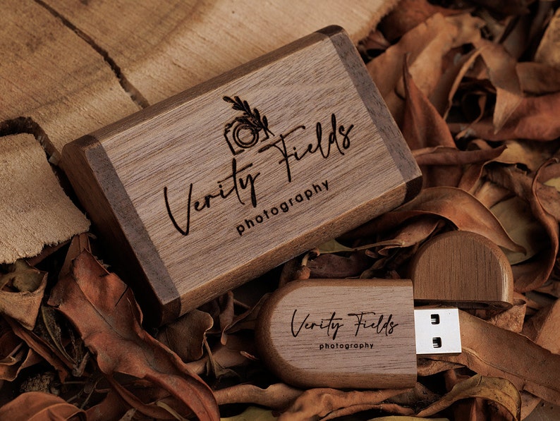 Custom USB with Box for Couples Personalized Wedding Photography Accessories Engraved Flash Drive Memory Stick Gift for Dad Mom Memorial