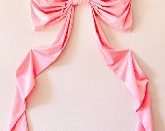 Pink Bow, Large Pink Party Bow, LoveShackFancy Inspired, Party Bow, Baby Girl