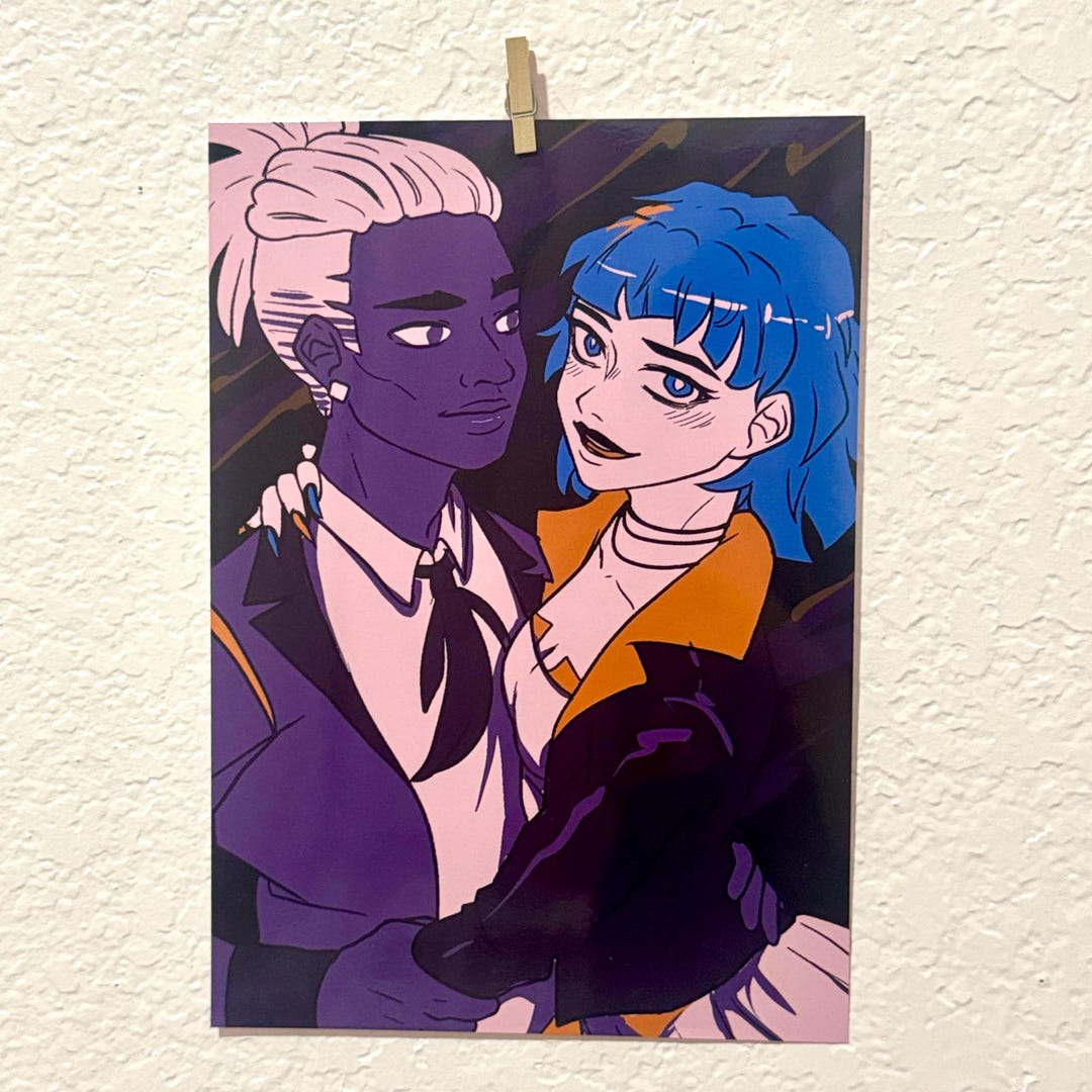 A4 Glossy Print Arcane Timebomb Ekko Jinx Powder - Etsy