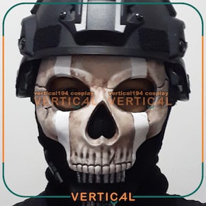 Night War - Spökinspirerad - Airsoft-klar spökmask