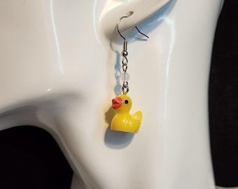 Rubber Duck Earrings
