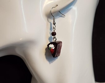 3-D Resin Layer Cake Earrings
