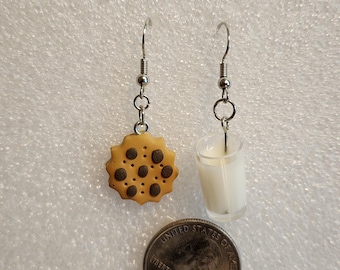 Milk and Cookie Earrings