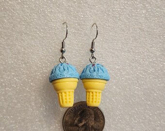 Ice Cream Cone Earrings v2