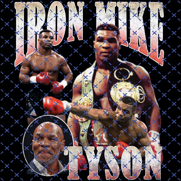 Retro Mike Tyson Dreams boxing Shirt File PNG, Mike Tyson-90s, Limited Mike Tyson Dreams boxing Vintage