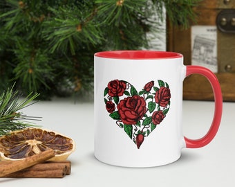 Valentine Mug  Heart Mug  Funny Mug  Personalized Mug  Love Mug  Tea Mug  Couple Gift  Valentine Gift  Heart Lover Gift  Cute Gift