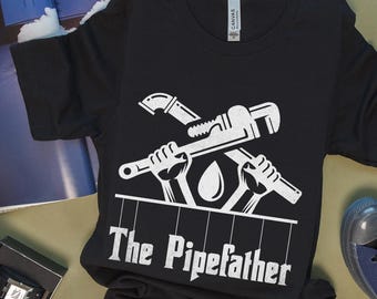 Camiseta de fontanero "El Padrino": un regalo divertido