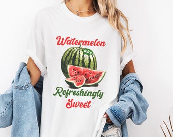 Maglietta Comfort Colors Watermelon: cotone americano tinto in capo