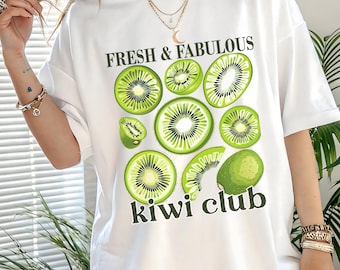 Camiseta de kiwi, regalo para jardineros de frutas, camiseta para amantes de la jardinería, camiseta vintage, camiseta vegana de frutas
