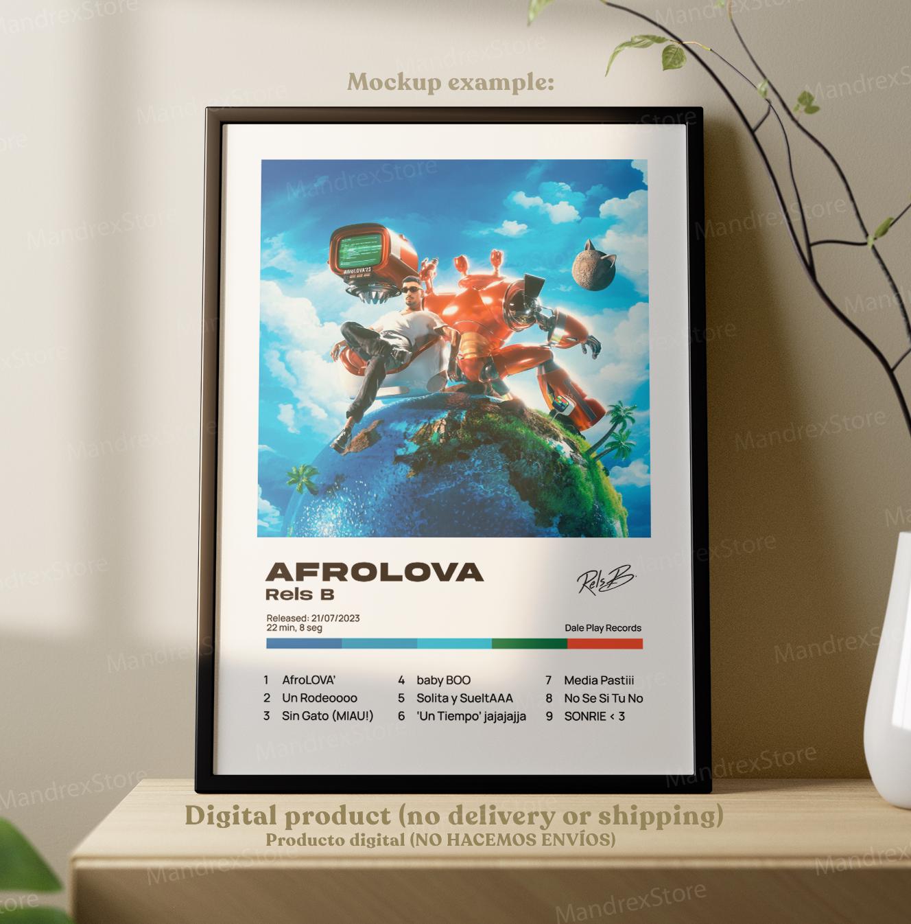 Potadas Rels Bpc RELS B, (5x1) portadas digitales del álbum, Imprimible digital, póster ...