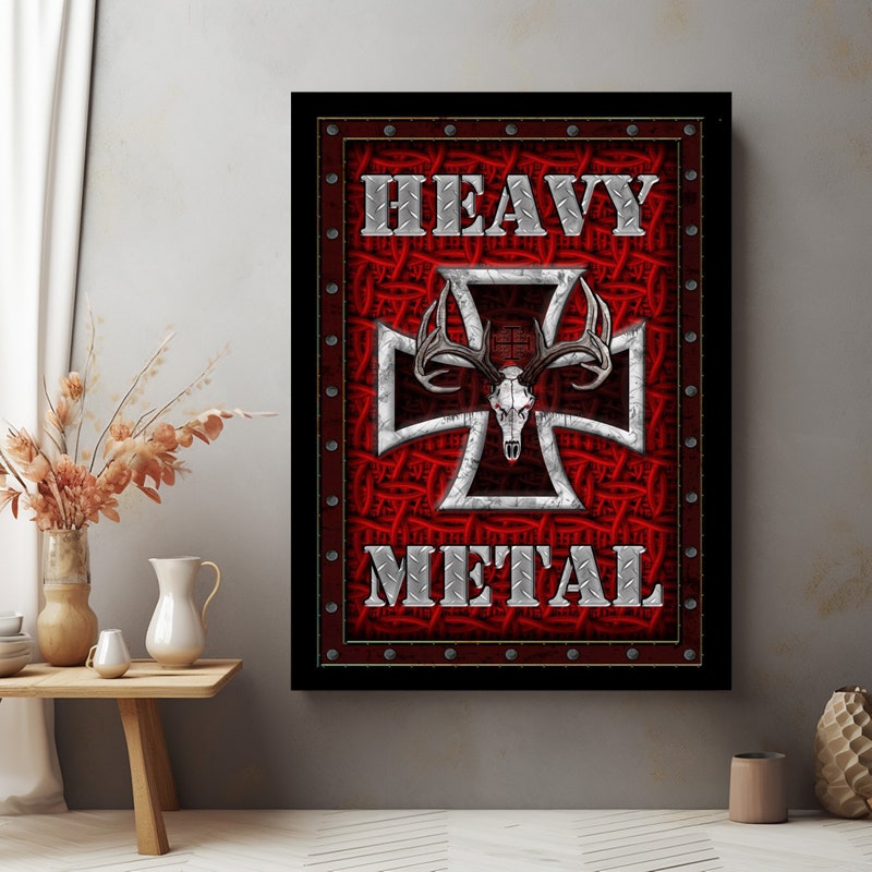 Heavy Metal Art - Etsy