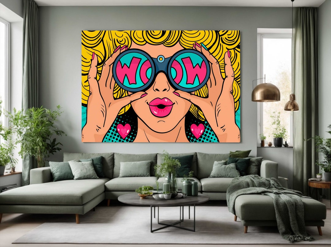 古塔つみ over print POP ART canvas mint ED5 古塔つみ over print POP ART canvas mint ED5