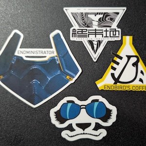 Arknights | Character, Organization, Skill Stickers | 2&#39;&#39; - 4&#39;&#39; | Multiple Finish Options | Anime/Gamer Gift/Decor | Durable/Waterproof/Bold