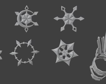 Marvel Rivalen | Luna-Schnee | Standard + Shining Star Zubehör STL Bundle | Spielgenaues 3D Model für Cosplay/Kostüm oder Sammlerstück