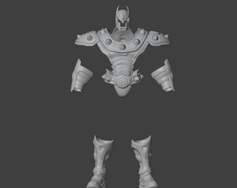 Magneto Master of Magnetism Rüstung STL Bundle: Spielgenaues Cosplay 3D Modell